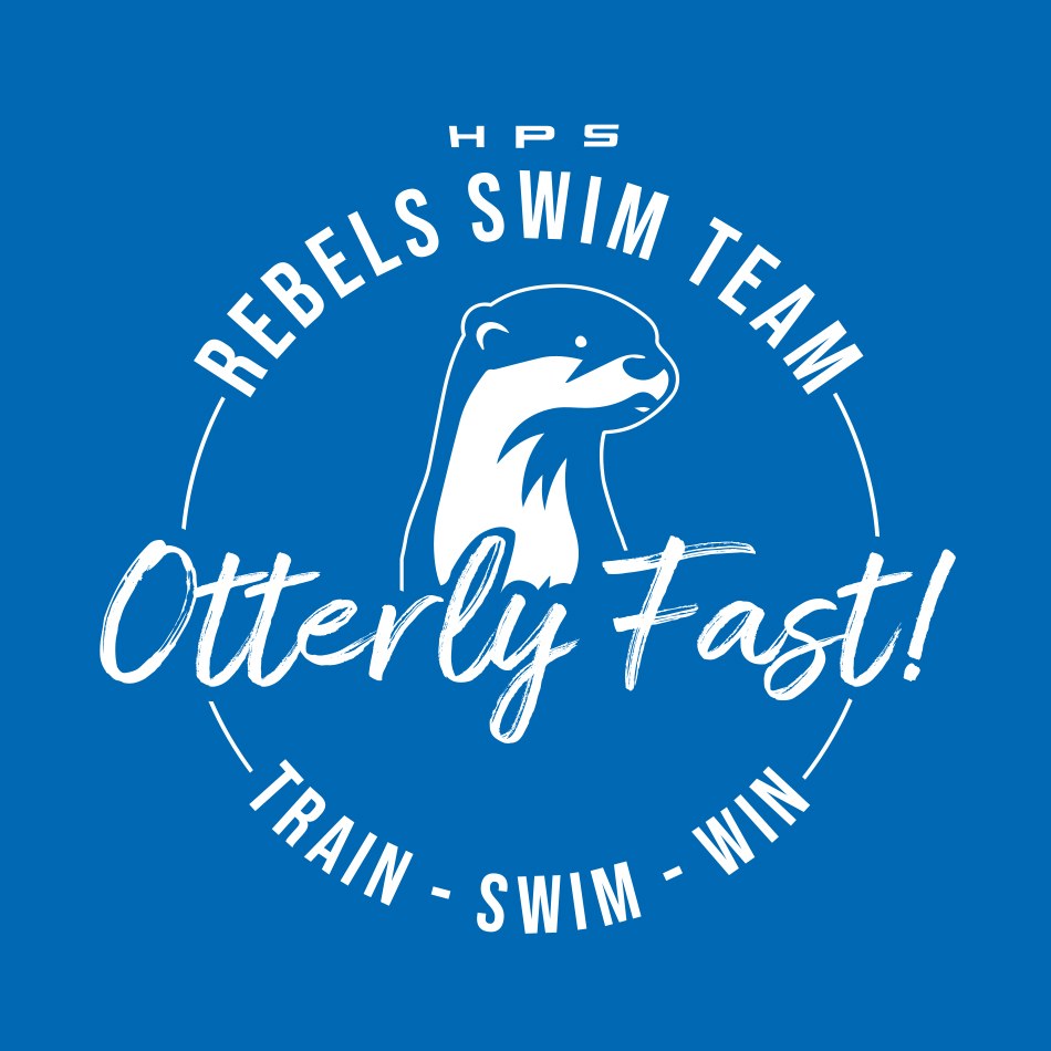 Otterly Fast Rebels Swim Team logo